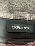 Express Plaid Gray Casual Pants Size 18 - photo 4