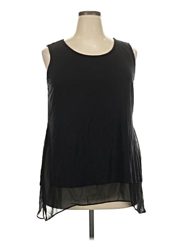 Worthington Sleeveless Blouse (view 1)