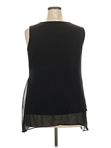 Worthington Sleeveless Blouse (view 2)