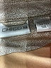 Chico's 100% Leather Metallic Silver Leather Jacket Size Med (1) - photo 6