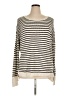 Caslon Stripes Ivory Pullover Sweater Size XL - photo 1