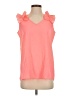 Zenana 100% Polyester Pink Sleeveless Top Size S - photo 1