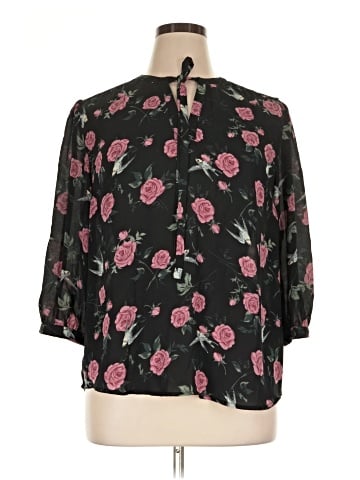 Grace 3/4 Sleeve Blouse (view 1)