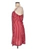 ModCloth 100% Polyester Stripes Red Casual Dress Size L - photo 5