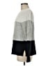 J.Crew Factory Store Color Block Gray Pullover Sweater Size M - photo 5