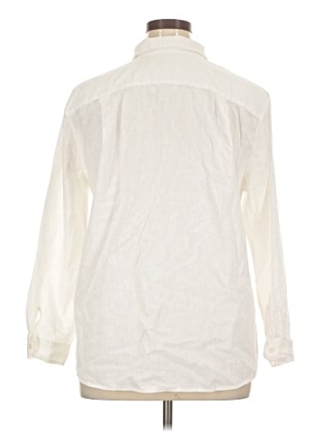 Ann Taylor LOFT Long Sleeve Button-Down Shirt (view 2)