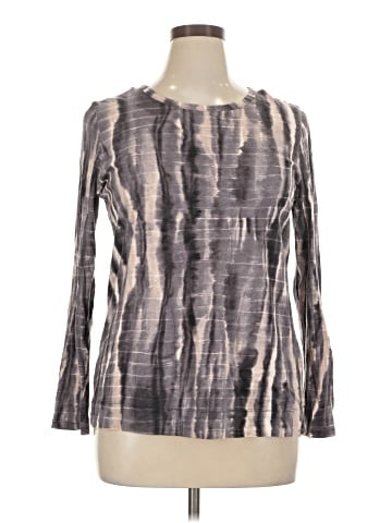Simply Vera Vera Wang Long Sleeve T-Shirt (view 1)