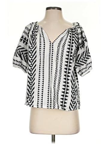 Velvet by Graham & Spencer Short Sleeve Blouse (view 1)
