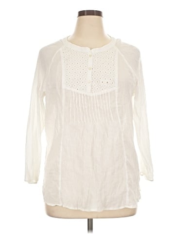 Lauren Jeans Co. Long Sleeve Blouse (view 1)