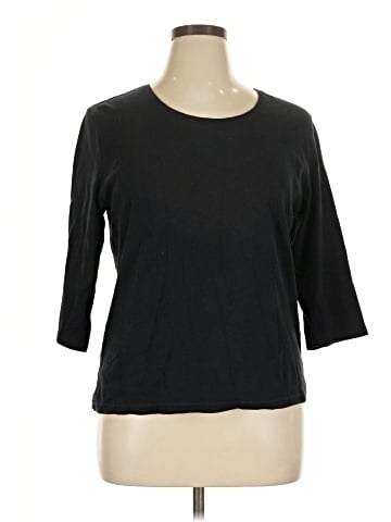Karen Scott 3/4 Sleeve T-Shirt (view 1)