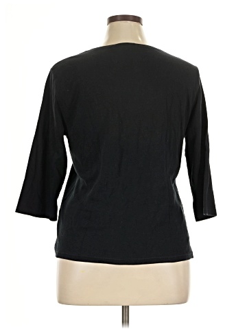Karen Scott 3/4 Sleeve T-Shirt (view 2)