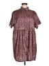 Missguided 100% Polyester Animal Print Brown Casual Dress Size 6 - photo 1