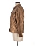 Coldwater Creek 100% Cotton Metallic Gold Jacket Size M (petite) - photo 5