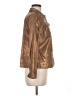 Coldwater Creek 100% Cotton Metallic Gold Jacket Size M (petite) - photo 4