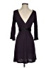 Express 100% Rayon Solid Purple Cocktail Dress Size S - photo 1