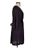 Express 100% Rayon Solid Purple Cocktail Dress Size S - photo 4