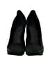 J.Crew 100% Leather Black Heels Size 6 1/2 - photo 2