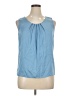 Talbots Blue Sleeveless Blouse Size 14 - photo 1
