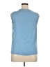 Talbots Blue Sleeveless Blouse Size 14 - photo 2