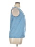 Talbots Blue Sleeveless Blouse Size 14 - photo 4