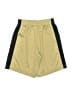 Nike 100% Polyester Color Block Gold Athletic Shorts Size 7 - photo 2