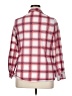 Doublju 100% Polyester Plaid Red Long Sleeve Blouse Size 1X - photo 2