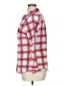Doublju 100% Polyester Plaid Red Long Sleeve Blouse Size 1X - photo 5