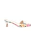 Nine West Floral White Sandals Size 9 1/2 - photo 1