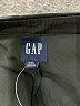 Gap 100% Polyester Metallic Black Skort Size XXL - photo 3