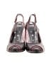 N.Y.L.A. Burgundy Heels Size 11 - photo 2