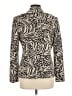 DressBarn Animal Print Ivory Blazer Size M - photo 2
