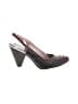 N.Y.L.A. Burgundy Heels Size 11 - photo 1