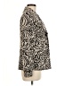 DressBarn Animal Print Ivory Blazer Size M - photo 4