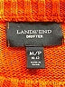 Lands' End 100% Cotton Color Block Red Pullover Sweater Size M (petite) - photo 7