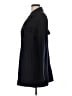 Tory Burch Solid Blue Black Coat Size M - photo 5