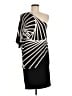 BCBGMAXAZRIA Graphic Black Cocktail Dress Size M - photo 1