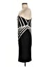 BCBGMAXAZRIA Graphic Black Cocktail Dress Size M - photo 5