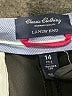 Lands' End Solid Black Dress Pants Size 14 - photo 7