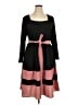 BLOOMCHIC Color Block Pink Black Casual Dress Size 14 - 16 - photo 1