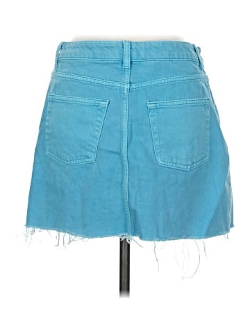 Topshop Denim Skirt (view 2)