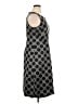 Nine West Polka Dots Gray Cocktail Dress Size 16 - photo 4