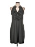 En Focus Studio Gray Cocktail Dress Size 12 - photo 1
