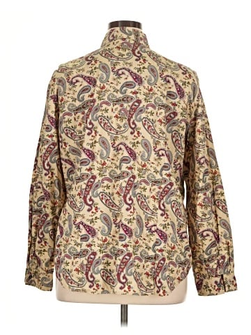 Elisabeth by Liz Claiborne Long Sleeve Button-Down Shirt (view 2)