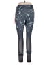 Zella Graphic Blue Gray Active Pants Size L - photo 2