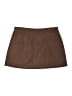 Unbranded 100% Polyester Solid Brown Skort Size XL - photo 2