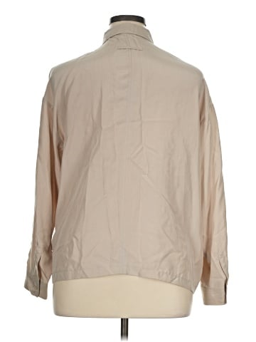 Poetry Long Sleeve Silk Top (view 2)