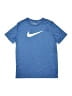 Nike 100% Polyester Blue Short Sleeve T-Shirt Size XS (kids) - photo 1
