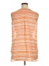 Apt. 9 100% Polyester Orange Sleeveless Blouse Size XL - photo 2