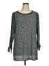 Max Studio Black 3/4 Sleeve T-Shirt Size 1X - photo 1