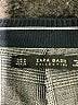Zara Basic Plaid Gray Dress Pants Size M - photo 7
